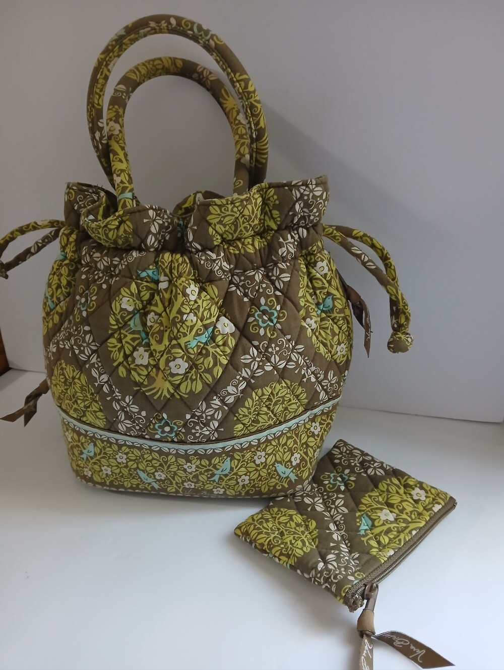 Vera Bradley Bag And Pouch Set